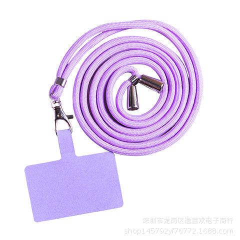 Cordón de teléfono móvil universal cuerda de cuello ajustable desmontable crossbody moda largo Internet celebridad TikTok Halter cuerda anti-perdida