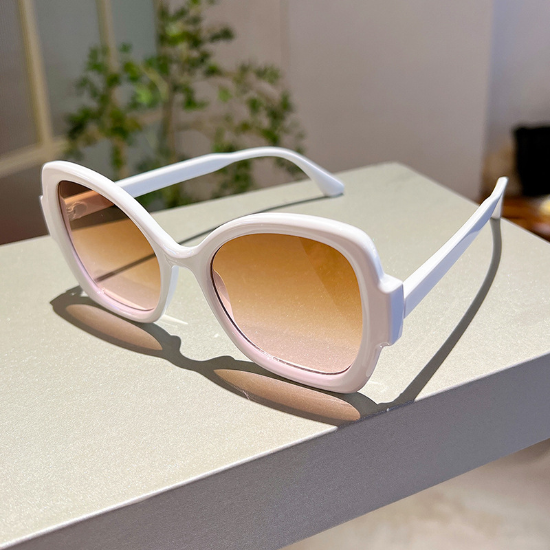 Geometric Pattern Unisex Gender Vintage Style, Classic Style Style Vintage Style Classic Style Geometric PC UV400 Protection Butterfly Frame Full Frame Women's Sunglasses