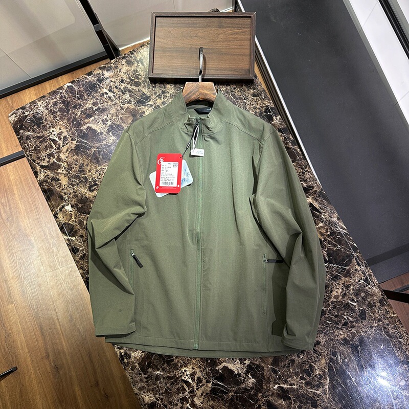 Shuttle Series Lightweight Softshell Stretch Outdoor Mountain-Style Windproof and Waterproof Men's Spring Stand-Collar Casual Jacket Shuttle Series Lightweight Softshell Stretch Outdoor Mountain-Style Windproof and Waterproof Men's Spring Stand-Collar Casual Jacket