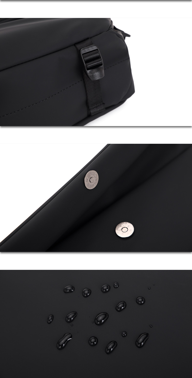 Workwear-Stil Cross Body Funktioneller Fahrrad-Messenger Multifunktions-Sport-Schulter-Leichter Rucksack Herrentasche_voghion.com