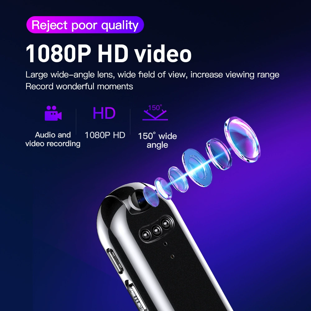 Новый продукт производителя V5, обучающий диктофон MP3 AI, интеллектуальный профессиональный с шумоподавлением, 1080p записывающая ручка