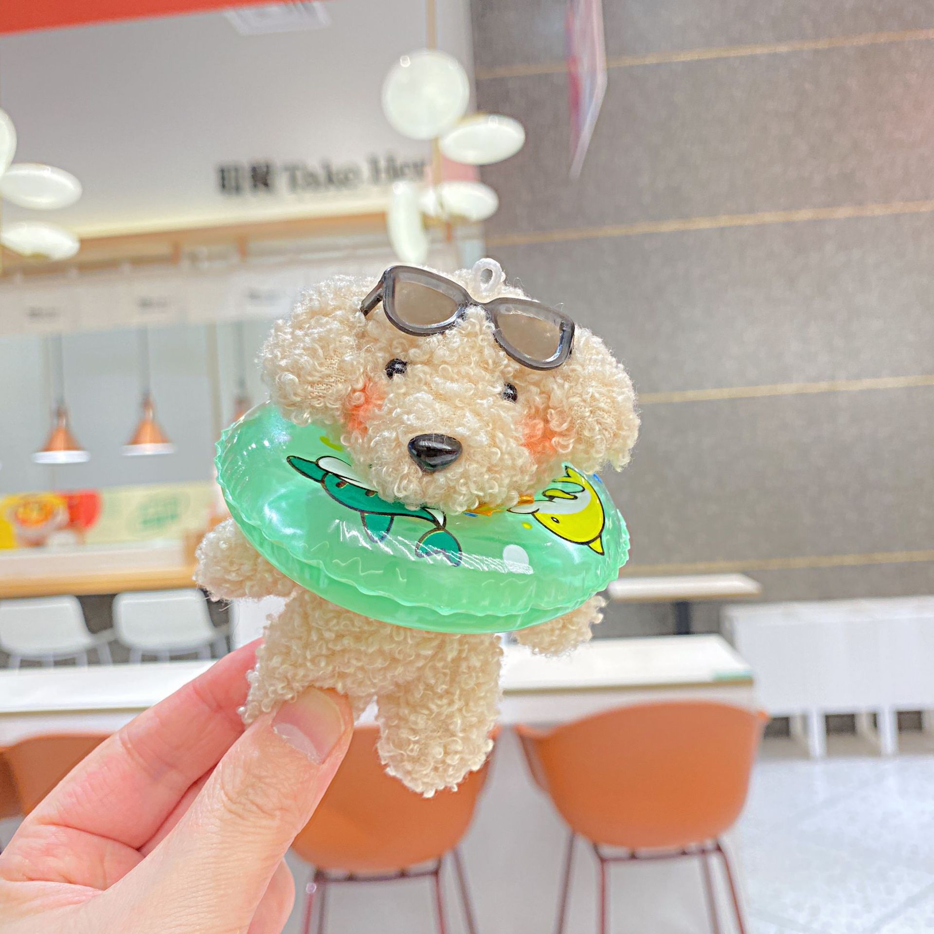 Animal Pattern Elegant, Cute Style 1 Piece Plush Animal Bag Charms