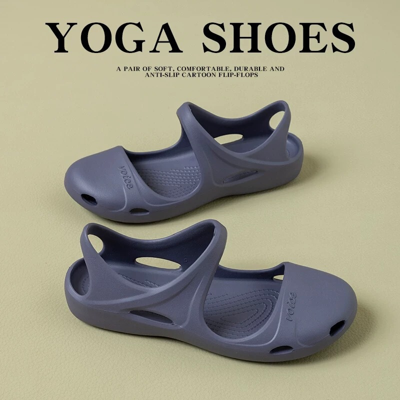 2026 New Eva Yoga Sandals for Women, Non-Slip Soft-Soled Thick-Soled Clogs for Home and Outdoor Use, Beach Shoes