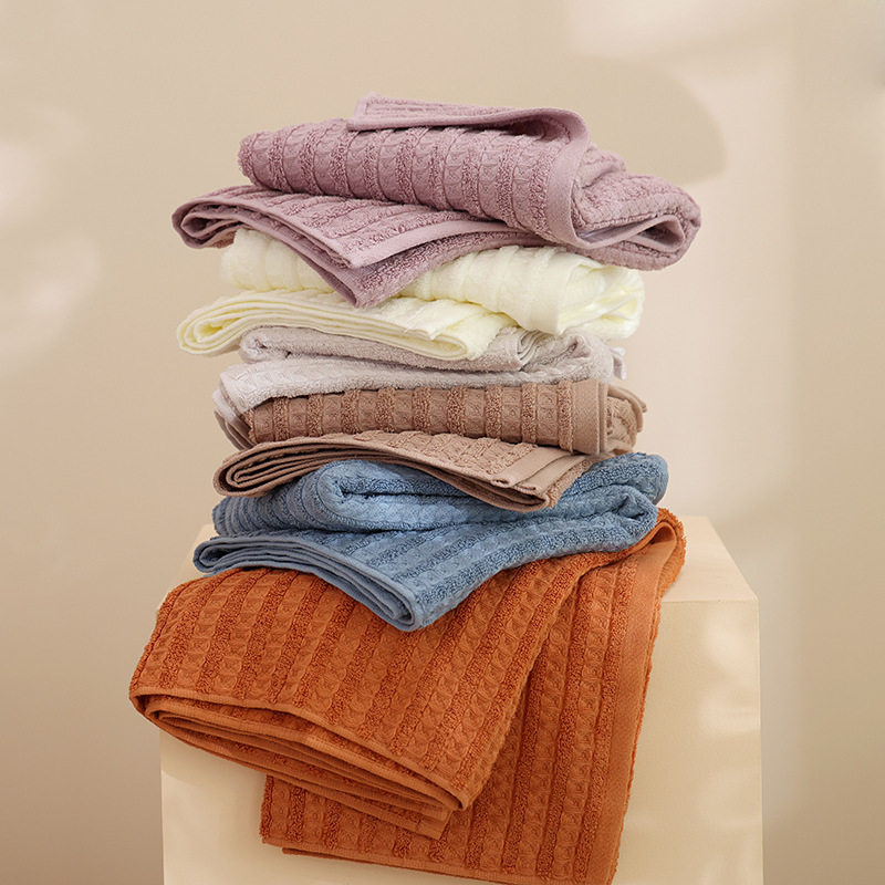 category a cotton adult towel cotton face towel combed cotton soft absorbent promotional birthday wedding gift
