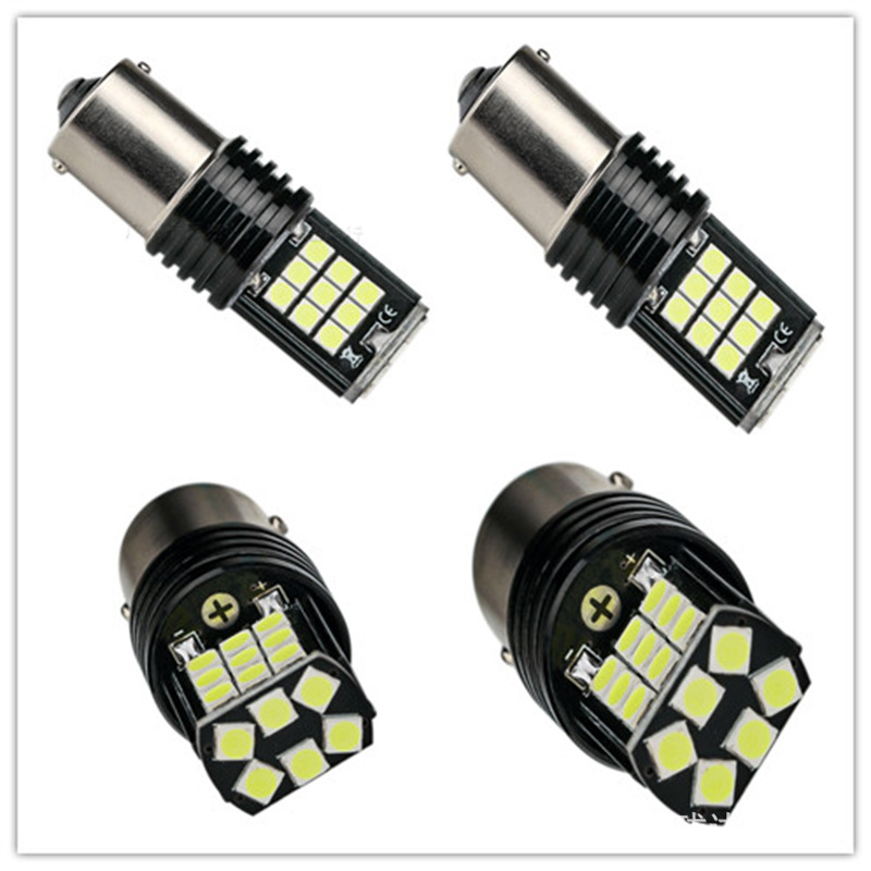 Decodificador LED dedicado para coche luz de marcha atrás T20 1156 T15 3030 24SMD transfronterizo