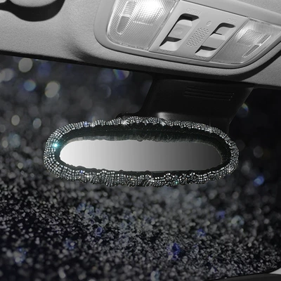 Headrest Waist, Sürətlər qutusu və əl tormozu başlıqları - white-diamond-gypsophila-rearview-mirror-sleeve