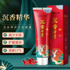 本物の沈香歯磨き粉、歯の汚れや歯石を軽減し、歯茎を保護し、歯をきれいにし、息を爽やかにします。メーカー卸売120g