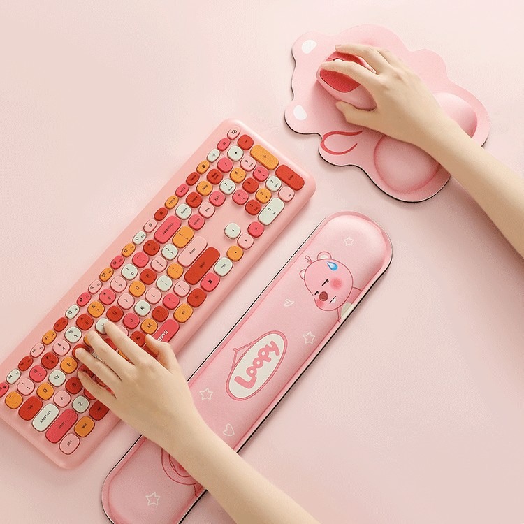 Butt Beaver Loopy Mouse Pad lindo muñeca anti-sucia pequeña computadora mesa de oficina almohadilla antideslizante