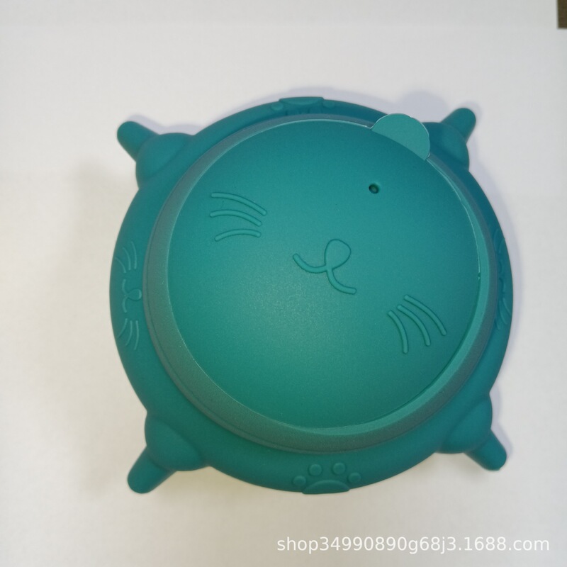 New Pet Food-Grade Silicone Products, Suction Cup Pet Feeding Device, Household Daily Necessities, All-In-One Cat and Dog Tableware