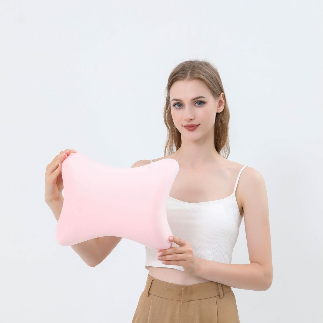 Almohada de Espuma Viscoelástica para Dormir de Lado, Siesta, Oficina, Ergonómica image 8