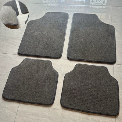 Ayaqaltılar (Kovriklər) – mats, original car floor mats - huiqi-cut-velvet-grey-universal-4-piece-set-mega-discount-sale