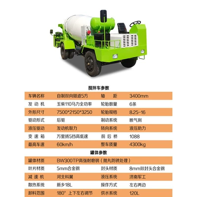 Cement Tanker, Fully Automatic – Betonqarışdıran maşınlar