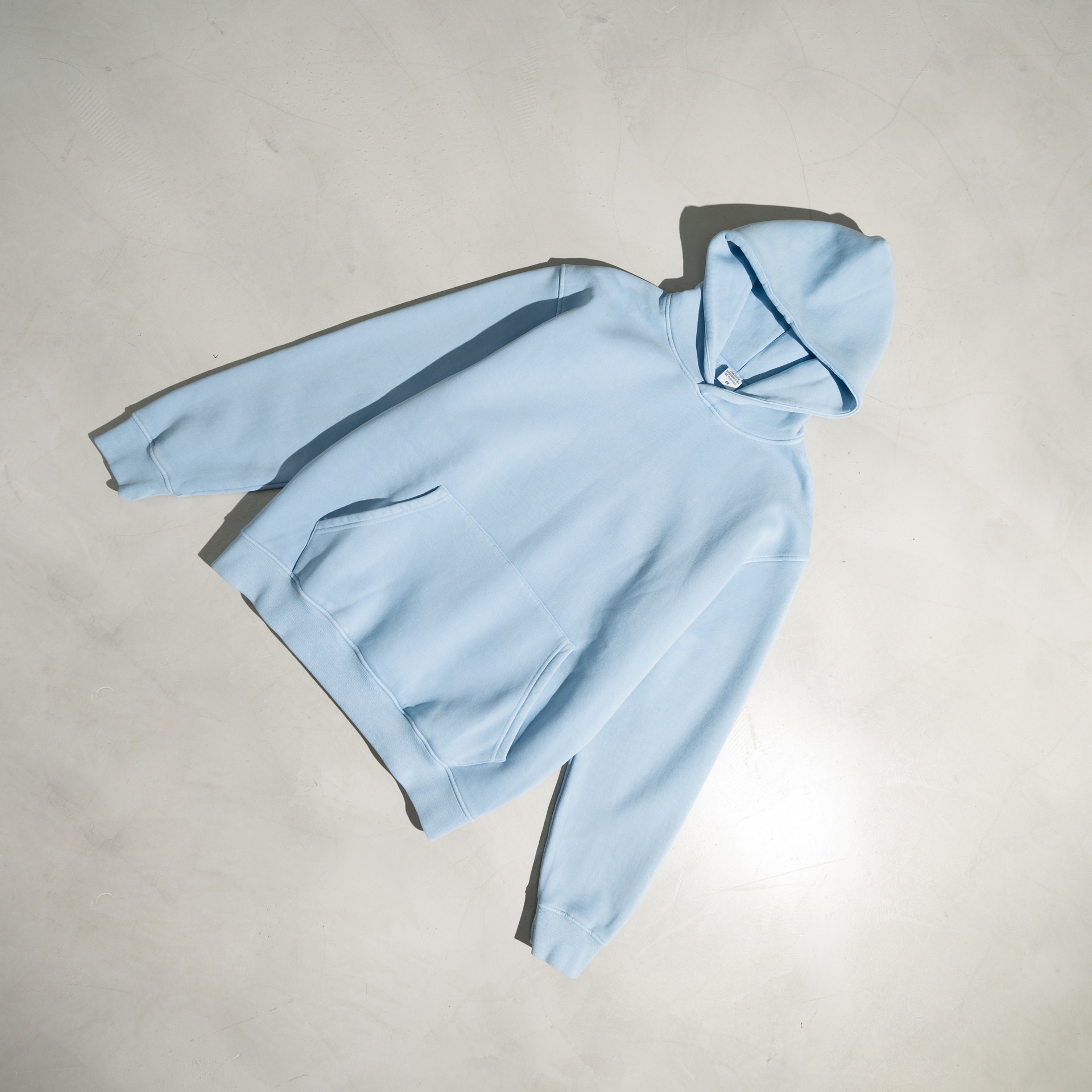 Men's Heavyweight Washed Hooded Sweatshirt For Autumn And Winter_voghion.com
