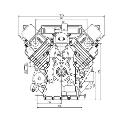 HD2V95 stand-alone power without – Avtomobil mühərrikləri