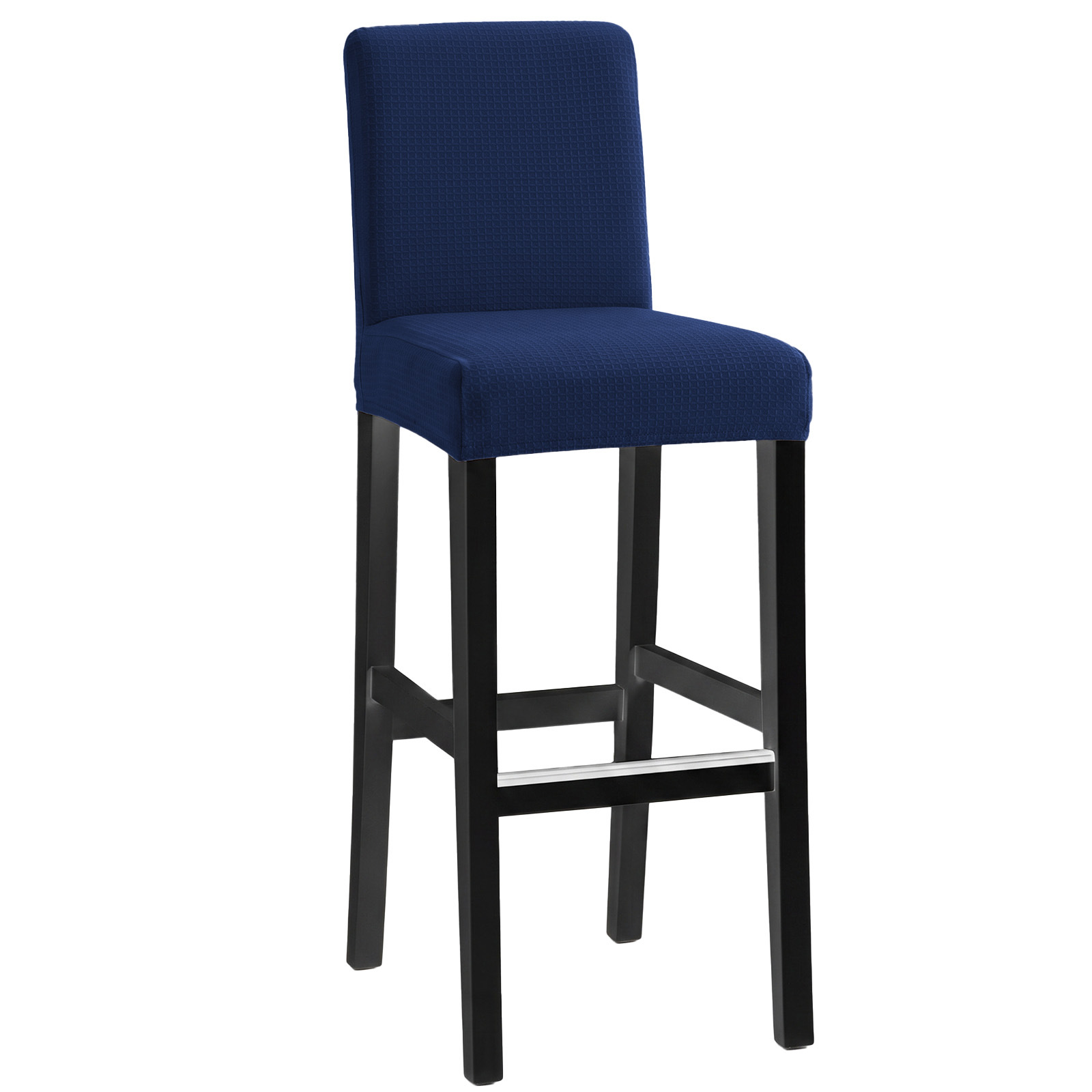 Transfronterizo spot a prueba de derrames pequeño cuadrado elástico cubierta de silla de bar todo incluido grueso cubierta de taburete alto cubierta de bar cubierta de hotel cubierta de silla