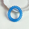 Demi-season headband, universal cute blue hairgrip, hair accessory, wide color palette