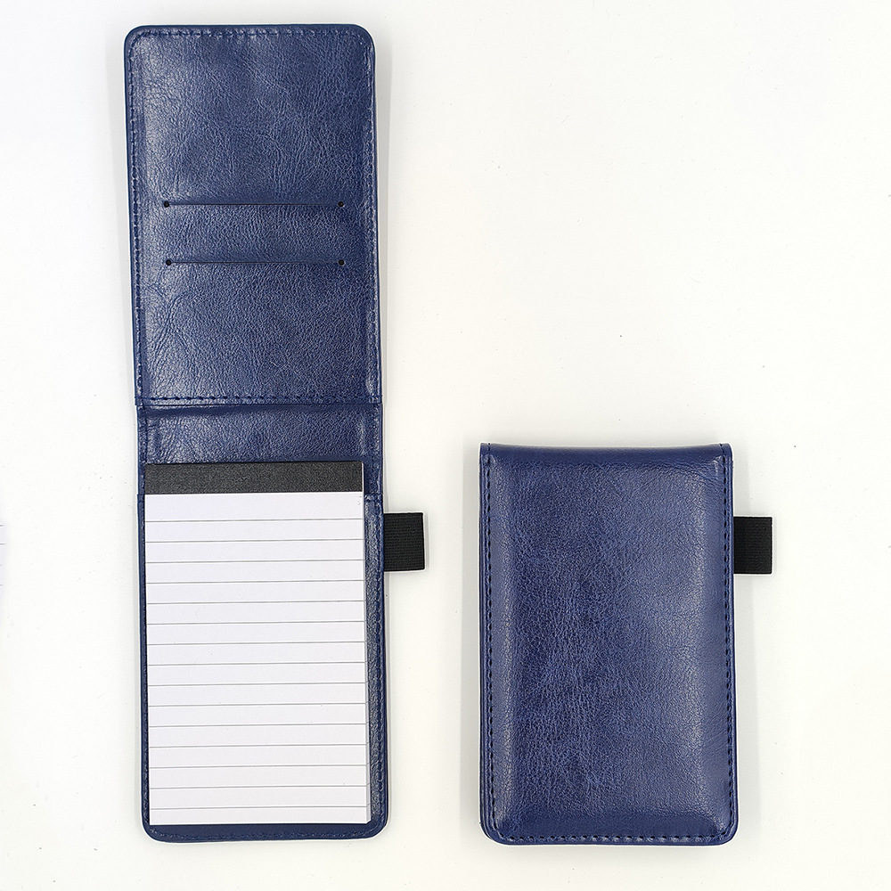 Bloc de notas portátil patentado A7, cuaderno pequeño con LOGO impreso, bloc de notas multifuncional, mini bloc de notas con solapa para bolsillo de pantalón.