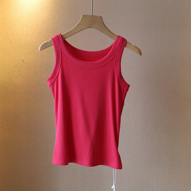 Women's Racerback Tank Tops Tank Tops Casual Solid Color display picture 16