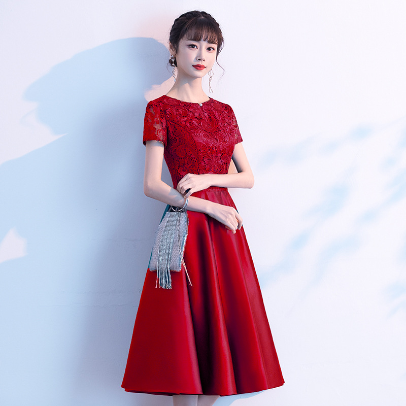 Vestido de cóctel azul para mujer, nuevo estilo 2026, elegante, para fiesta, boda, invitada, madre de la novia, vestido de noche de verano