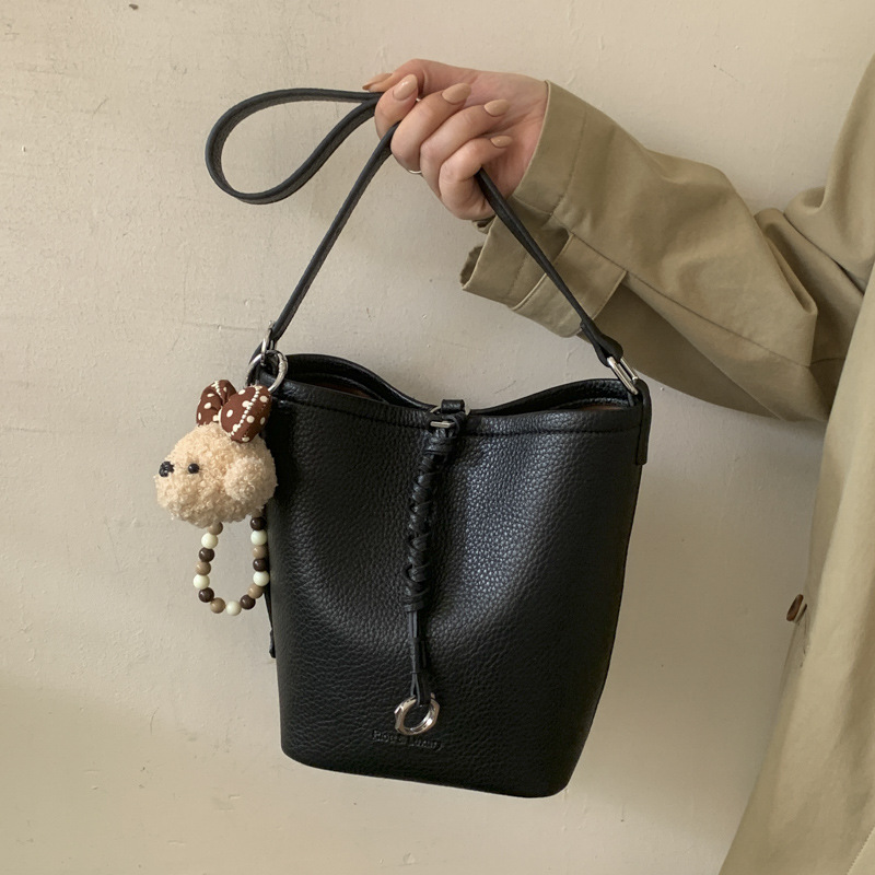 Bolsa de mano, bolsa de cestas de verduras, bolso de mujer 2025, nuevo estilo de lujo de alto nivel, bolso de cubo de hombro, bolso de moda, bolso de mujer