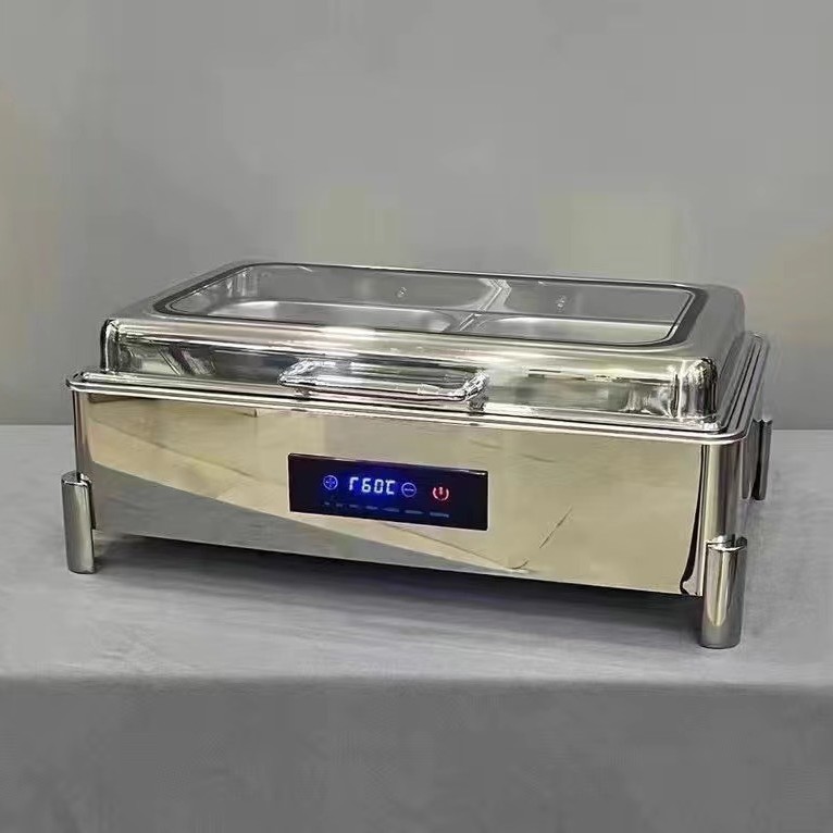 ステンレス電気加熱セルフサービス炉油圧可視保温炉カバー厚い布菲炉ホテル朝食炉|undefined
