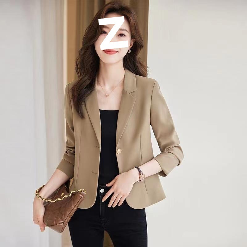 小个子短款西装外套女2025秋季新款时尚气质小西服设计感小众上衣|undefined