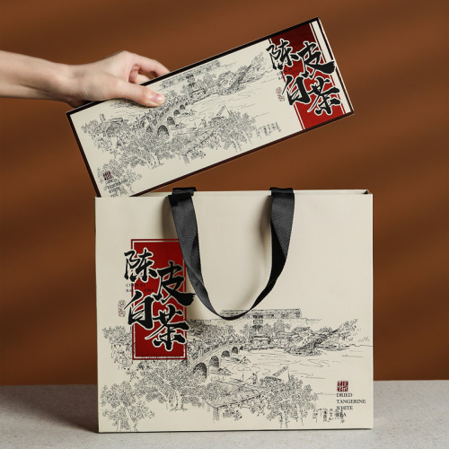 Live broadcast of the same tangerine peel white tea 2015 Gongmei with 2013 Xinhui tangerine peel small square slices biscuit tea 180g