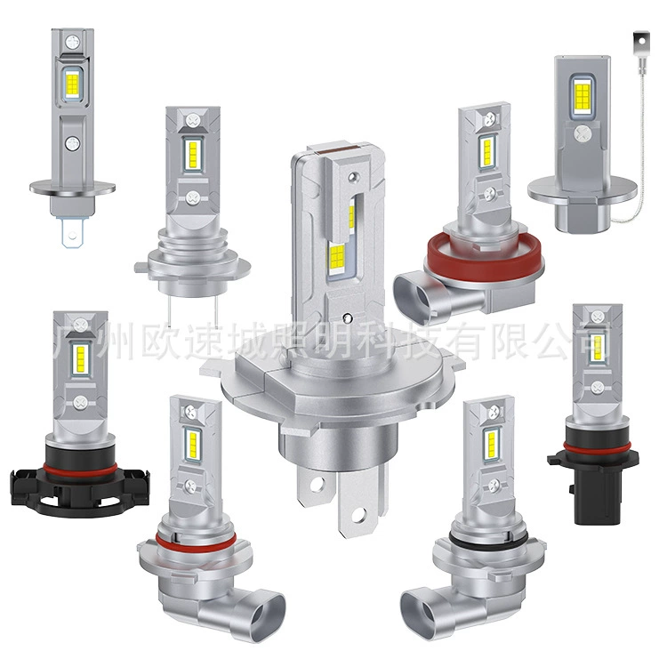 Новый автомобиль светодиодные фары 1:1:1 мини H1 H7 H3 H11 H4 9005 9006 фары лампа