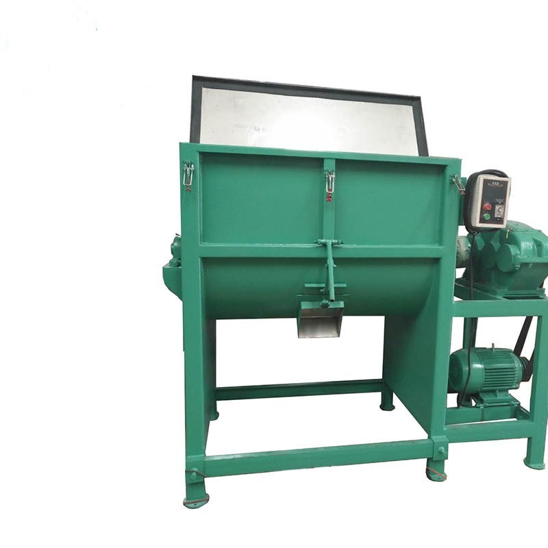 U型双层饲料加热混合机 卧式干粉搅拌机 加热搅拌机塑料颗粒