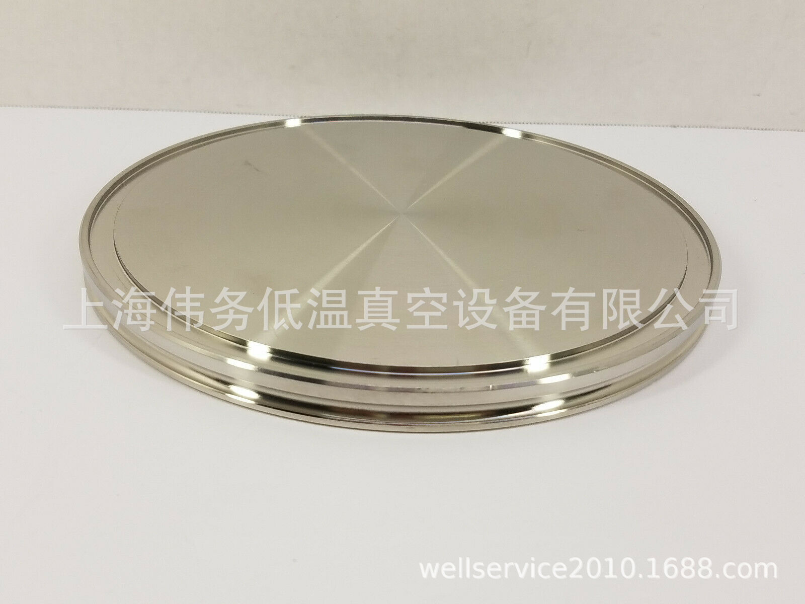 Kurt J Lesker QF160-BK ISO160-K Stainless Steel Blank