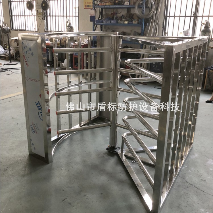 便利店超市进出口导向旋转门 医院单向出口人员通道半高转闸现货