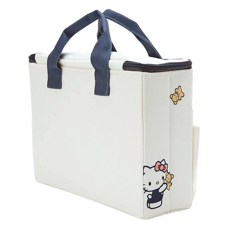 Японская женская сумка с мультяшным рисунком Симпатичная Экологически чистая большая сумка с принтом Kuromi Портативная сумка для хранения большой емкости