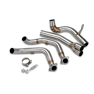 directly to the original vehicle, Motorcycle exhaust pipe