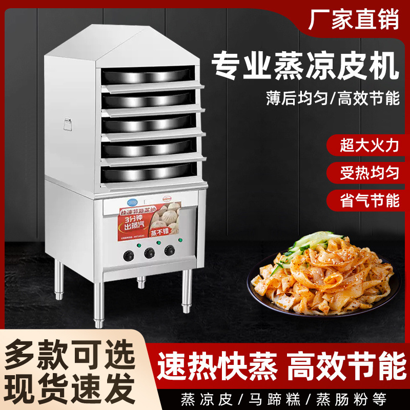 Cuerpo frío al vapor especial para máquina de enfriamiento de piel comercial multifuncional de cubierta inversa multicapa completamente automática de caja de vapor