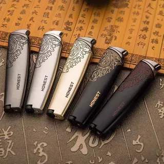 祝融-百诚防风充气金属打火机纤细便携个性时尚男士礼品