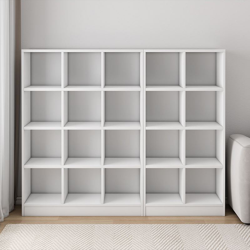 Estantería estantería estante piso multi-capa gabinete armario de la pared gabinete de almacenamiento dormitorio sala de estar gabinete de celosía
