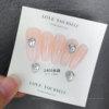 Transparent accessory for manicure, fake nails for nails, wholesale