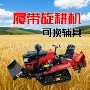 两用乘坐回填履带式旋耕机