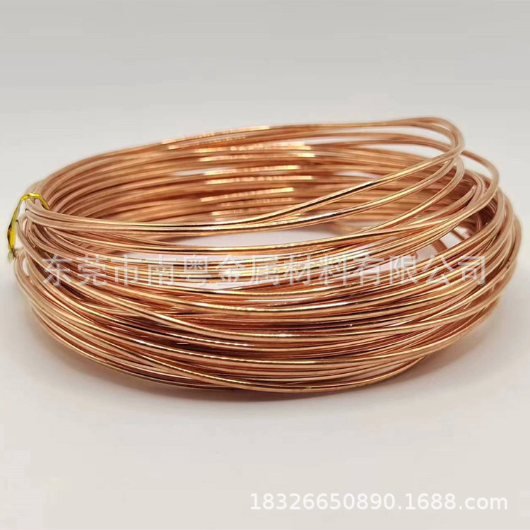 El cable de cobre del transformador se puede doblar y enderezar a cualquier longitud, como cable de cobre suave y semiruro.
