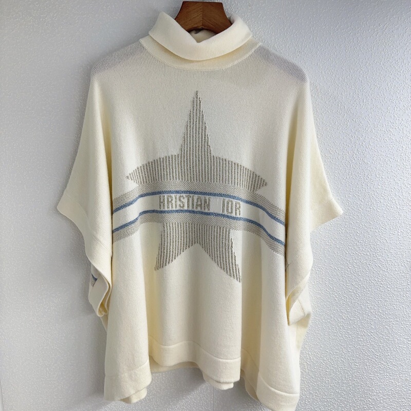 Autumn and Winter New Correct Version Original Label Di Collaboration Ski Series Five-Pointed Star Letter Pullover Turtleneck Sweater Autumn and Winter New Correct Version Original Label Di Collaboration Ski Series Five-Pointed Star Letter Pullover Turtleneck Sweater