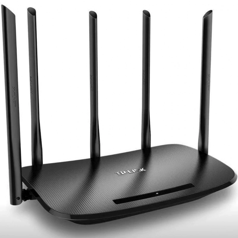 Двухдиапазонный беспроводной маршрутизатор TP-LINK65 гигабитный для дома, бывший в употреблении, 5G, настенный крепеж, аренда, три сети
