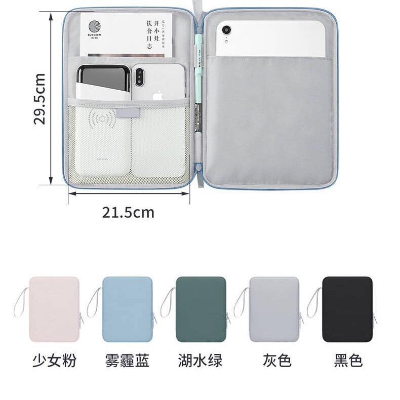 Tablet Pc iPad Case Suitable for Storage and Portable Use, Waterproof and Shockproof Leather Protective Cover for Men and Women, in Stock for Cross-Border Sales