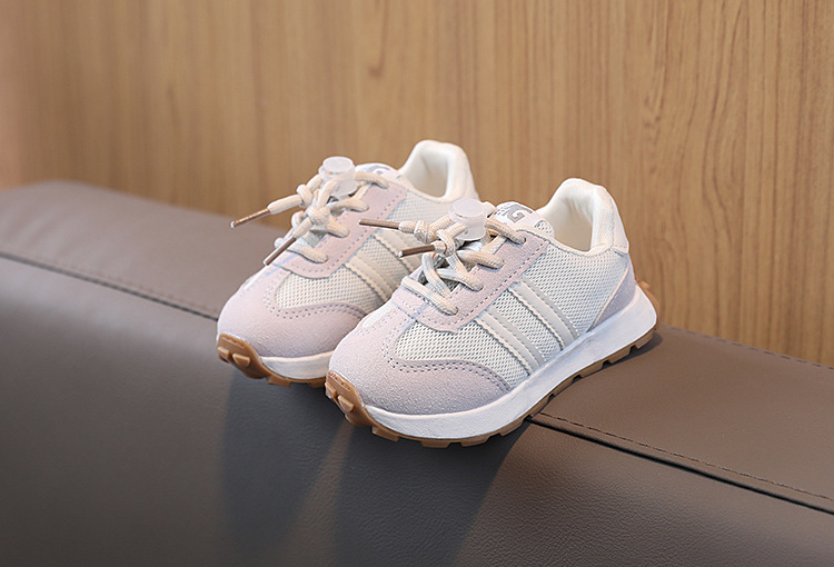 2023 Frühling und Herbst Atmungsaktive Kinder Casual Mädchen Sport Leichte Herren Laufschuhe Vorschule Baby Net_voghion.com
