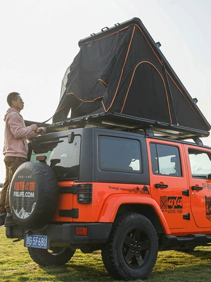 Shell Triangular Roof Tent Camping – Avtomobil dam çadırları