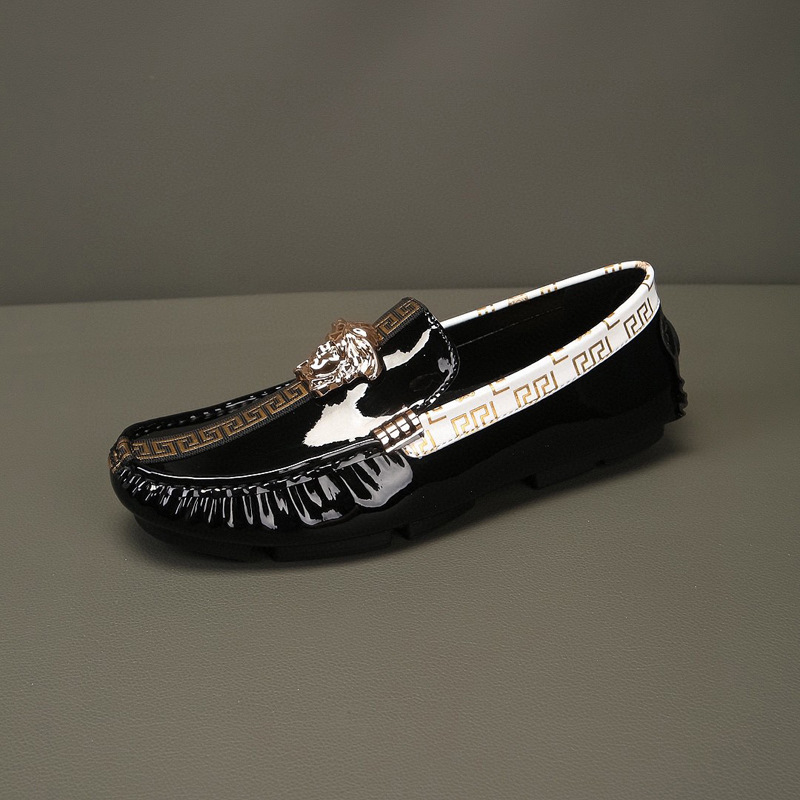 Nuevos zapatos de hombre de primavera y otoño, zapatos de cuero casuales europeos, zapatos de cuero para hombres, zapatos de cuero para hombres, zapatos de hombre transpirables.