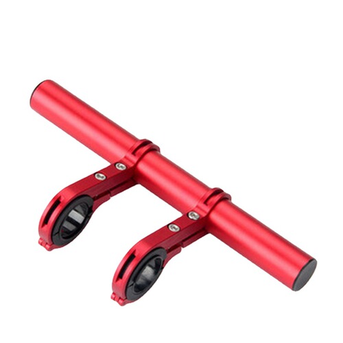 Mountain bike accessories handlebar extender with extended display holder, flashlight mount, carbon tube 20cm