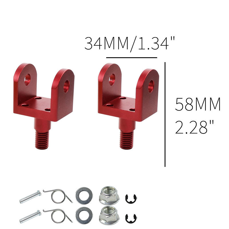 Modified Surron Light Bee Accessories Left and Right Pedal Bracket Pedal Connection Bracket Pedal Fork