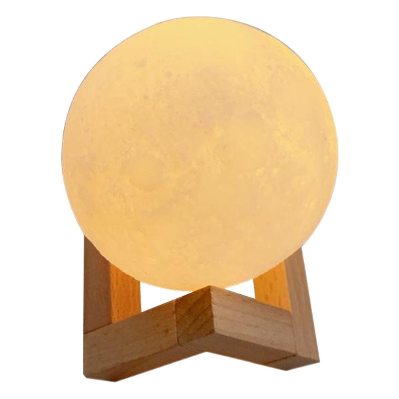 Creative ins nueva lámpara de mesa dormitorio mesita de noche en línea celebridad luz nocturna Lámpara pequeña para niña Luna cielo estrellado proyección sueño