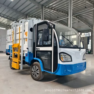 factory self-loading and unloading with – Elektrik zibil maşınları