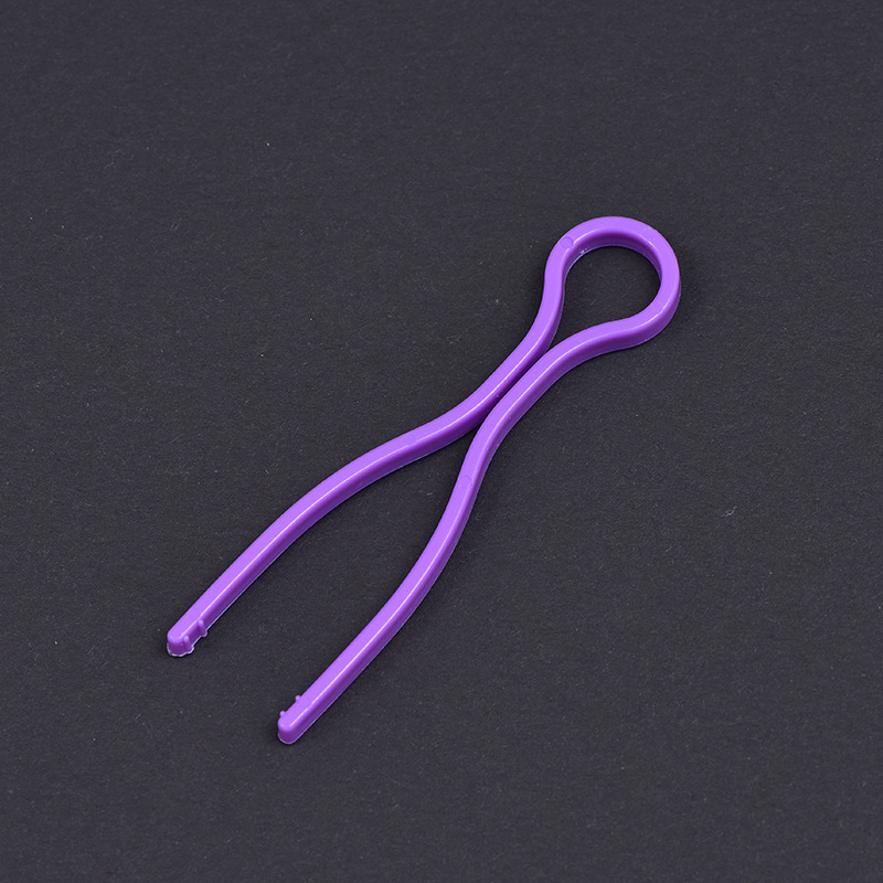 Clip de fibra de plástico de calidad clip de hilo de coser para evitar que el hilo se caiga